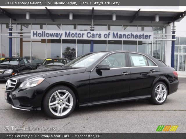 2014 Mercedes-Benz E 350 4Matic Sedan in Black