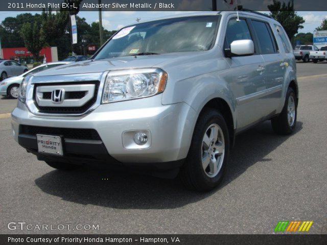 2011 Honda Pilot EX-L in Alabaster Silver Metallic
