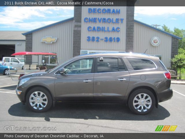 2011 Buick Enclave CXL AWD in Cocoa Metallic