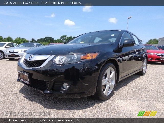 2010 Acura TSX Sedan in Crystal Black Pearl