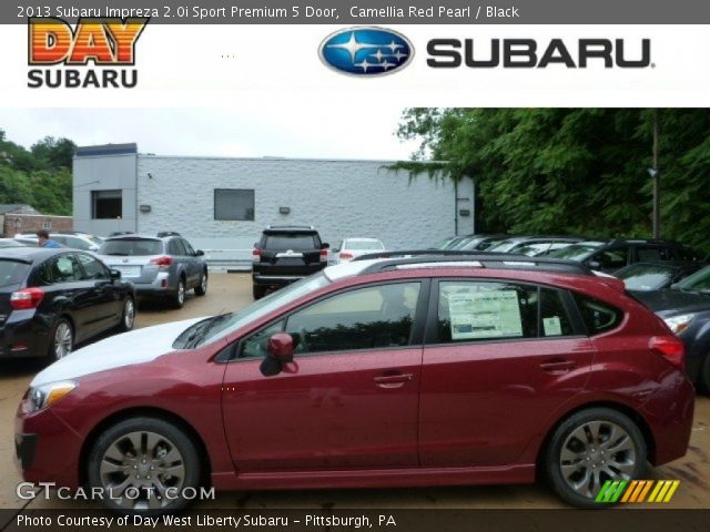 2013 Subaru Impreza 2.0i Sport Premium 5 Door in Camellia Red Pearl