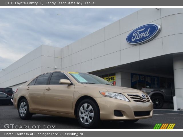 2010 Toyota Camry LE in Sandy Beach Metallic
