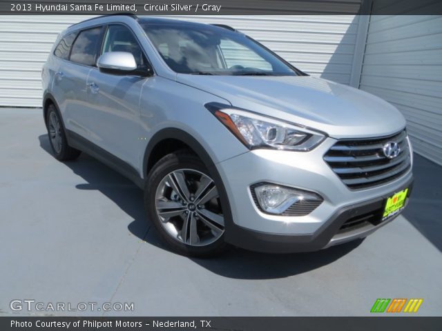 2013 Hyundai Santa Fe Limited in Circuit Silver