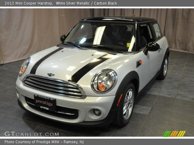 2013 Mini Cooper Hardtop in White Silver Metallic