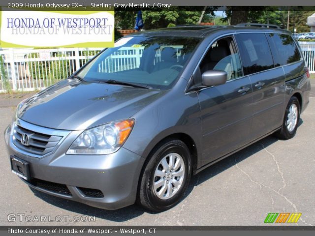 2009 Honda Odyssey EX-L in Sterling Gray Metallic