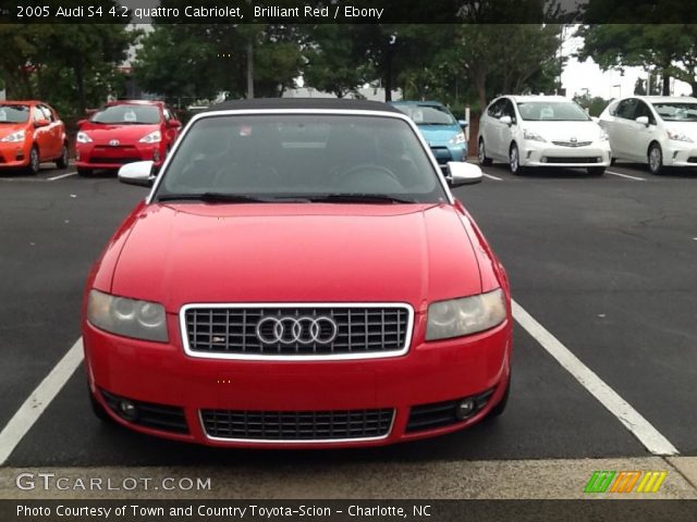 2005 Audi S4 4.2 quattro Cabriolet in Brilliant Red