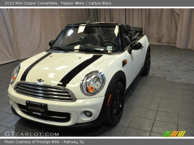 2013 Mini Cooper Convertible in Pepper White