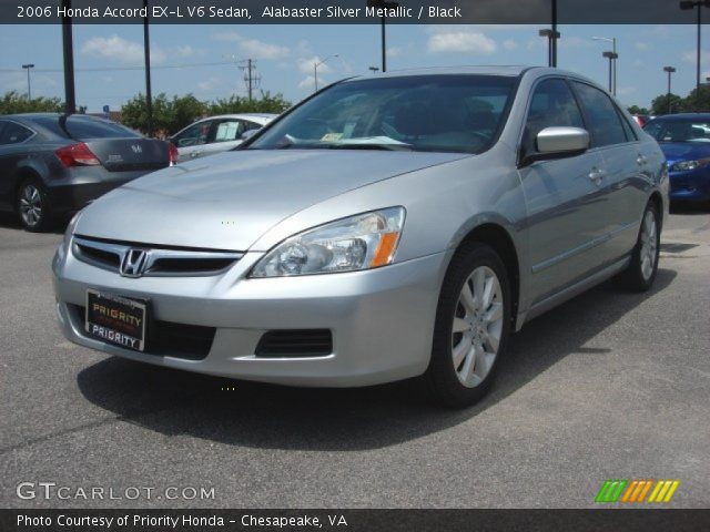 Silver 2006 honda accord ex
