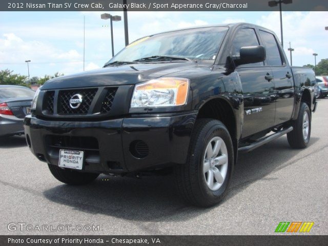 2012 Nissan Titan SV Crew Cab in Galaxy Black