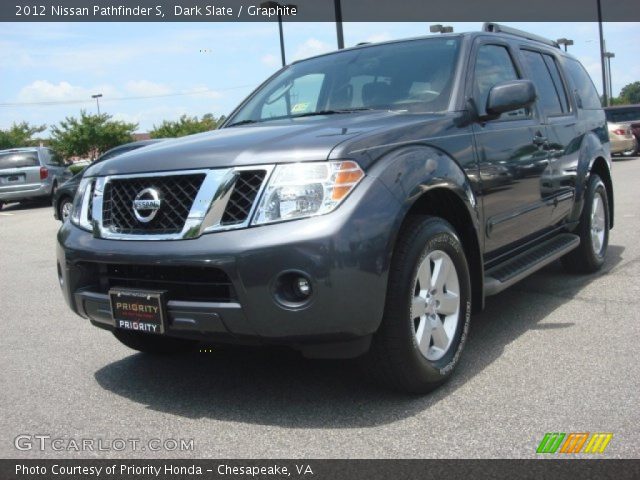 2012 Nissan Pathfinder S in Dark Slate