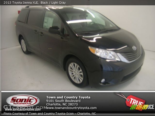 2013 Toyota Sienna XLE in Black