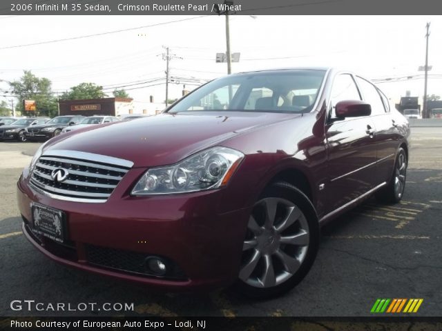 2006 Infiniti M 35 Sedan in Crimson Roulette Pearl