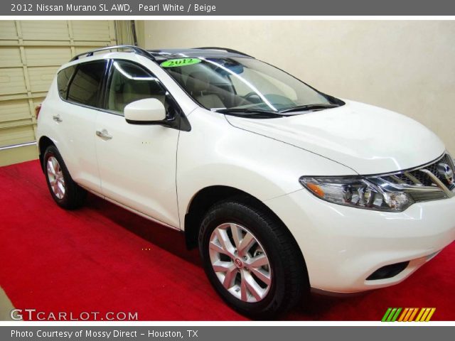 2012 Nissan Murano SL AWD in Pearl White