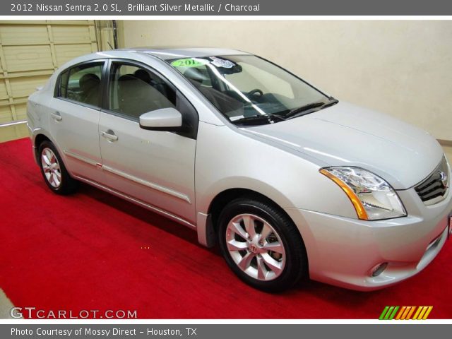 2012 Nissan Sentra 2.0 SL in Brilliant Silver Metallic