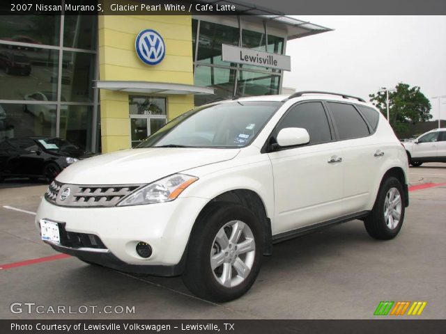 2007 Nissan Murano S in Glacier Pearl White