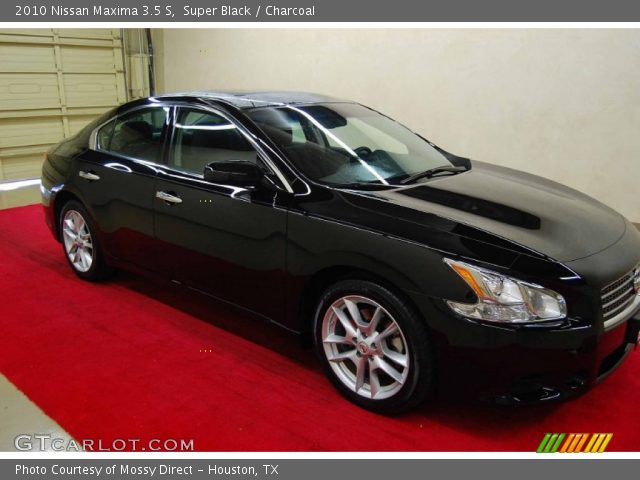 2010 Nissan Maxima 3.5 S in Super Black