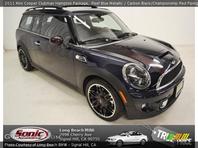 2011 Mini Cooper Clubman Hampton Package in Reef Blue Metallic