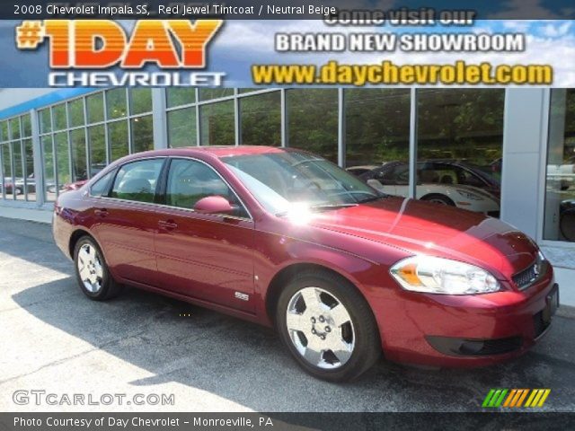 2008 Chevrolet Impala SS in Red Jewel Tintcoat