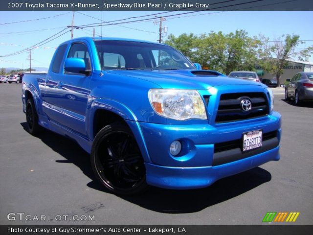 2007 Toyota Tacoma X-Runner in Speedway Blue Pearl