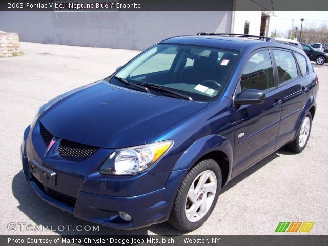 2003 Pontiac Vibe  in Neptune Blue