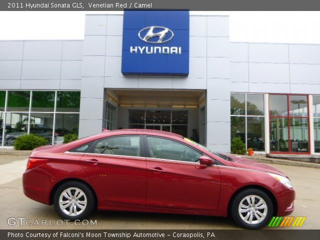 2011 Hyundai Sonata GLS in Venetian Red