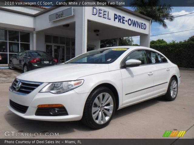 2010 Volkswagen CC Sport in Candy White