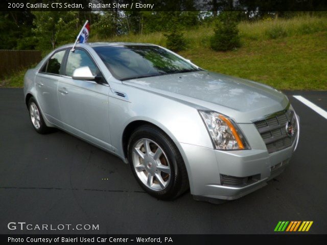 2009 Cadillac CTS Sedan in Radiant Silver