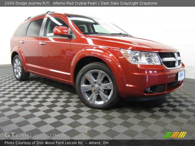 2009 Dodge Journey R/T in Inferno Red Crystal Pearl