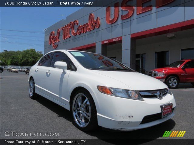2008 Honda Civic LX Sedan in Taffeta White