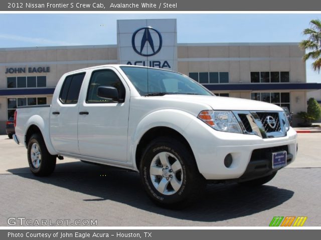 2012 Nissan Frontier S Crew Cab in Avalanche White