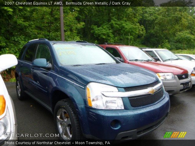 2007 Chevrolet Equinox LT AWD in Bermuda Green Metallic