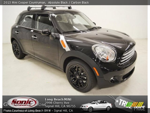 2013 Mini Cooper Countryman in Absolute Black