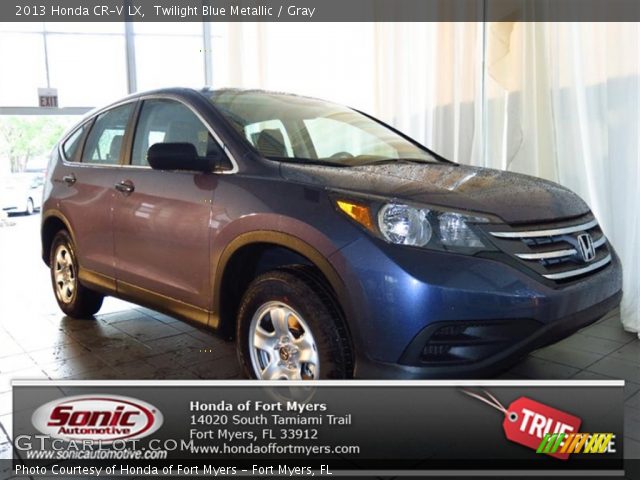 2013 Honda CR-V LX in Twilight Blue Metallic