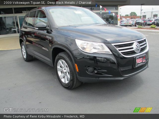 2009 Volkswagen Tiguan SE in Deep Black Metallic