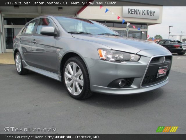 2013 Mitsubishi Lancer Sportback GT in Mercury Gray Pearl