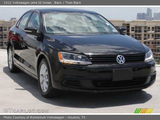 2012 Volkswagen Jetta SE Sedan in Black