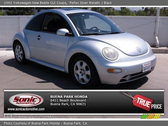 2002 Volkswagen New Beetle GLS Coupe in Reflex Silver Metallic