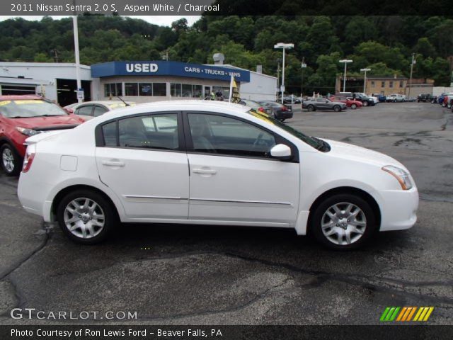 2011 Nissan Sentra 2.0 S in Aspen White