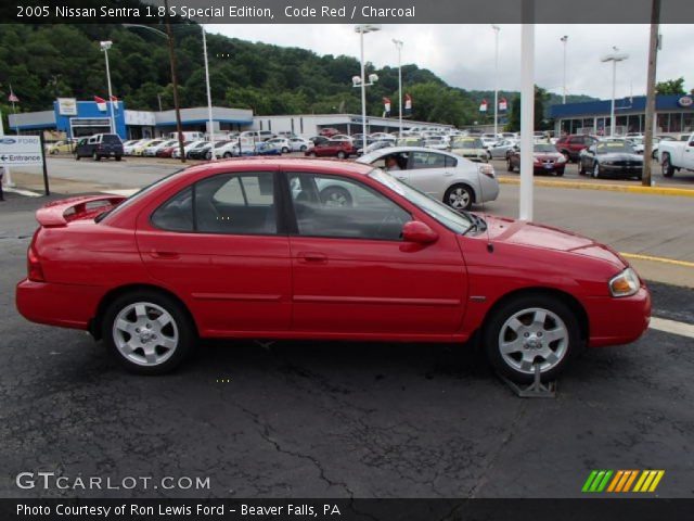 2005 Nissan Sentra 1.8 S Special Edition in Code Red