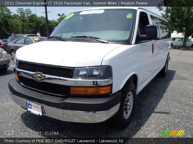 2012 Chevrolet Express LT 3500 Passenger Van in Summit White
