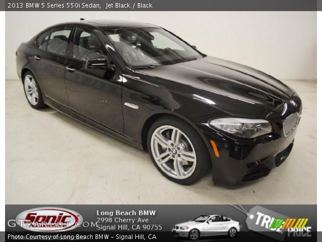 2013 BMW 5 Series 550i Sedan in Jet Black