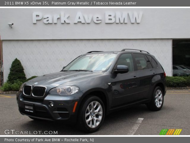 2011 BMW X5 xDrive 35i in Platinum Gray Metallic
