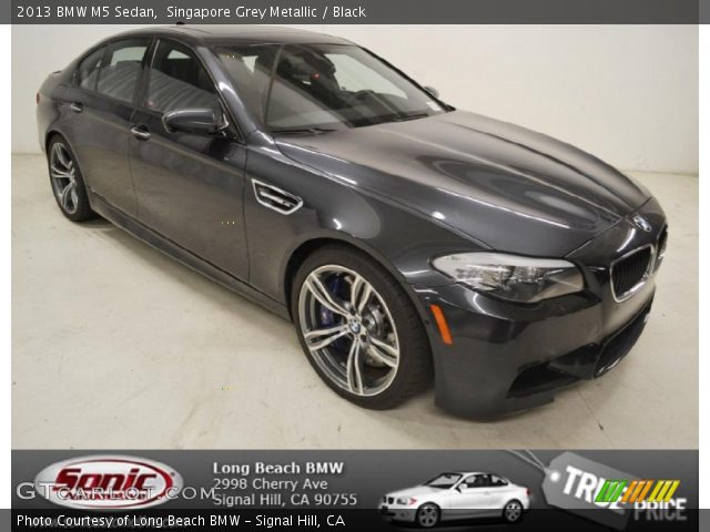 2013 BMW M5 Sedan in Singapore Grey Metallic