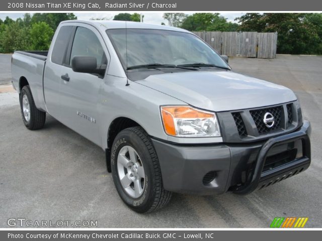 2008 Nissan Titan XE King Cab in Radiant Silver
