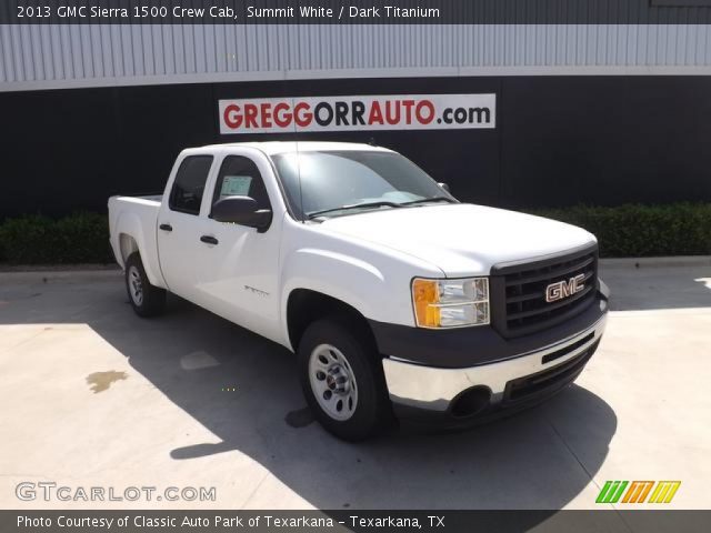 2013 GMC Sierra 1500 Crew Cab in Summit White