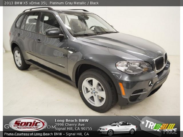 2013 BMW X5 xDrive 35i in Platinum Gray Metallic