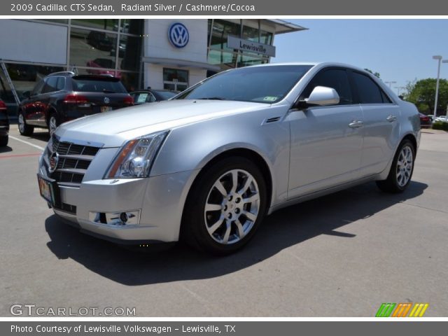 2009 Cadillac CTS Sedan in Radiant Silver