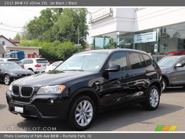 2013 BMW X3 xDrive 28i in Jet Black