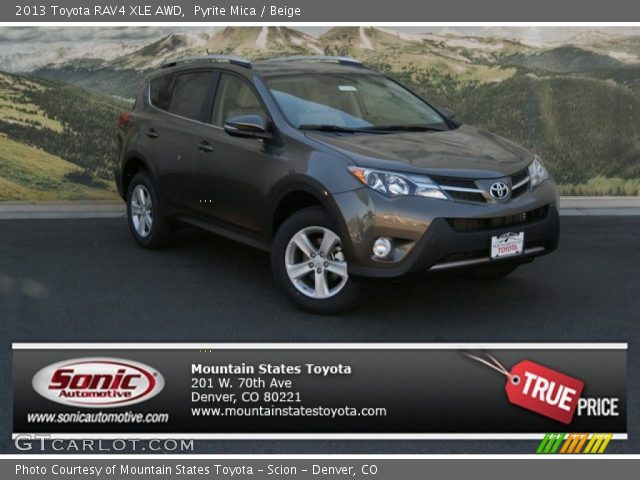2013 Toyota RAV4 XLE AWD in Pyrite Mica