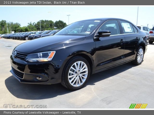 2013 Volkswagen Jetta TDI Sedan in Black Uni